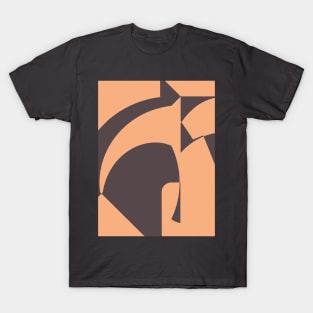 Abstract scandinavian art minimal T-Shirt